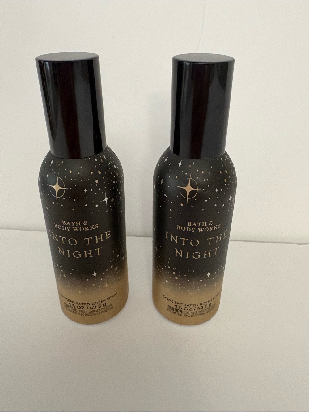2 Bath & Body Works Into The Night Concentrated Room Spray 1.5 Oz New